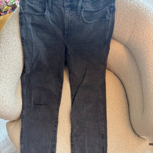 👖 Madewell Petite Stovepipe Jeans in Banberry Wash: Raw-Hem Edition, Size 29P - Picture 5 of 6